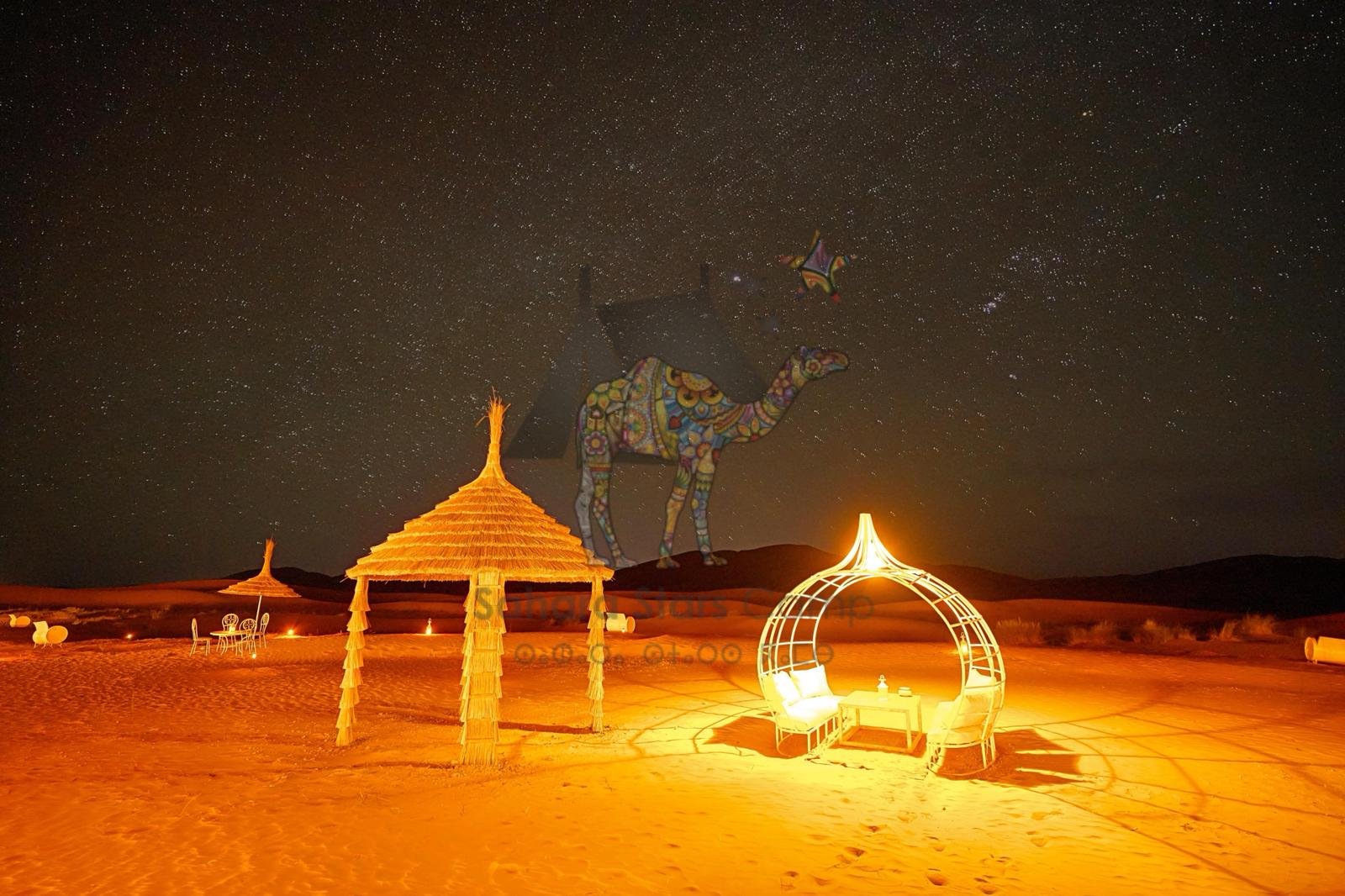 sahara Stars by night