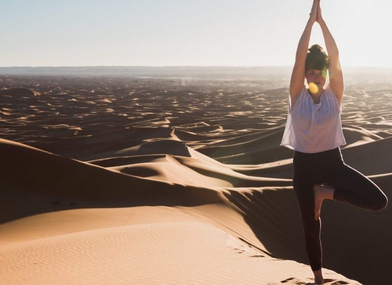 yoga retreat in merzouga