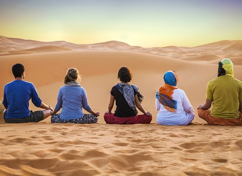 yoga retreat in merzouga